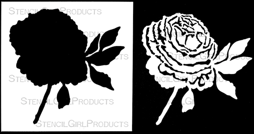 StencilGirl Petite Bloom Stencil m352