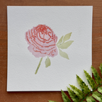 StencilGirl Petite Bloom Stencil m352 watercolor
