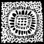 StencilGirl Queen Ann's Lace Stencil sa1042