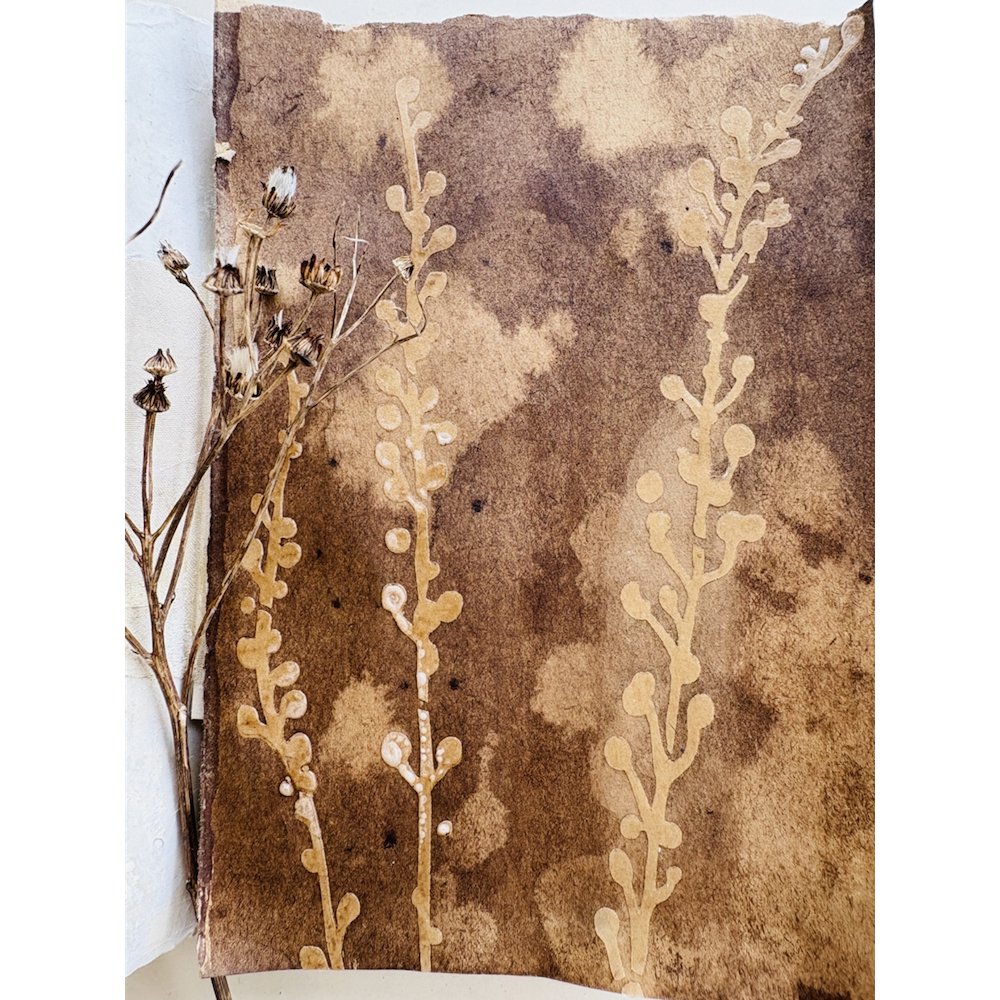 StencilGirl Whispering Grasses Stencil ll1067 brown