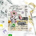 Simon Says Stamp Stencils Butterfly Blossoms 1084stc Miss You Card | color-code:ALT02