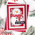 Simon Says Stamp Stitching Snowman Wafer Dies s1102 DieCember Holiday Card | color-code:ALT02