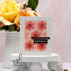 Simon Says Stamp Embossing Folder Stitched Flowers sf497 STAMPtember Birthday Card | color-code:ALT02