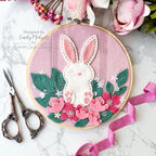 Simon Says Stamp Stitching Bunny Wafer Dies s1111 Beautiful Moments Bunny Embroidery Hoop | color-code:ALT02