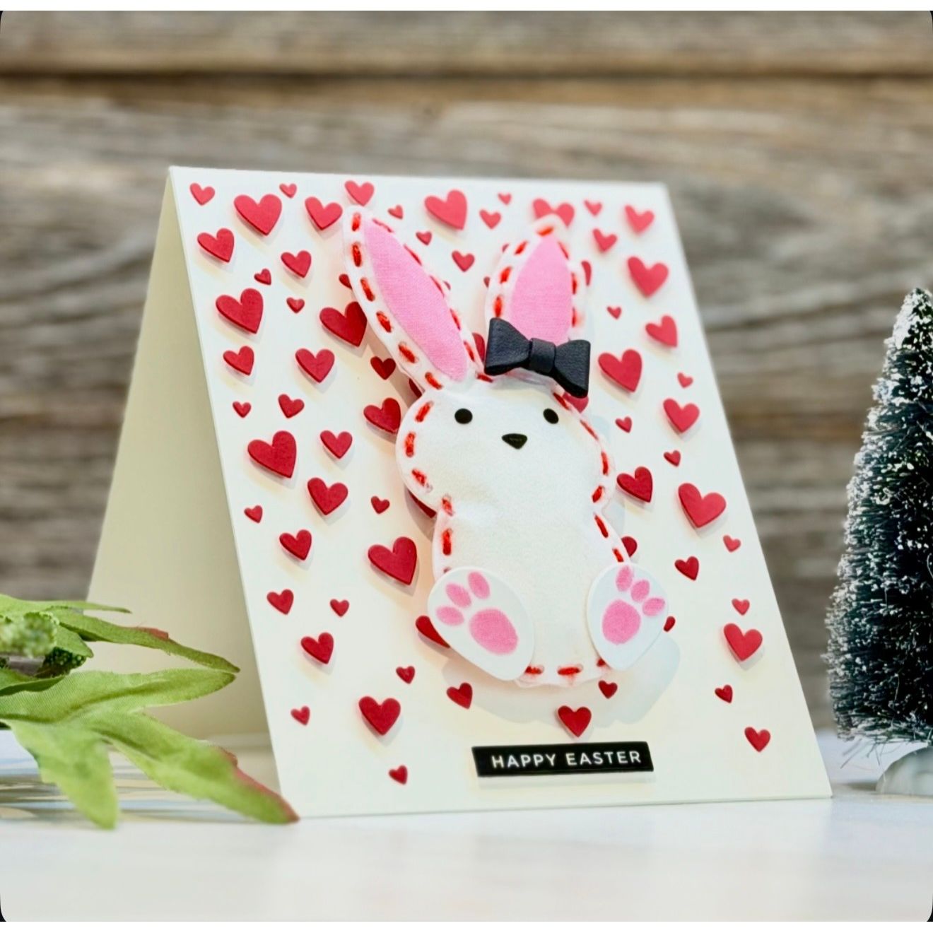 Simon Says Stamp Stitching Bunny Wafer Dies s1111 Beautiful Moments Easter Card