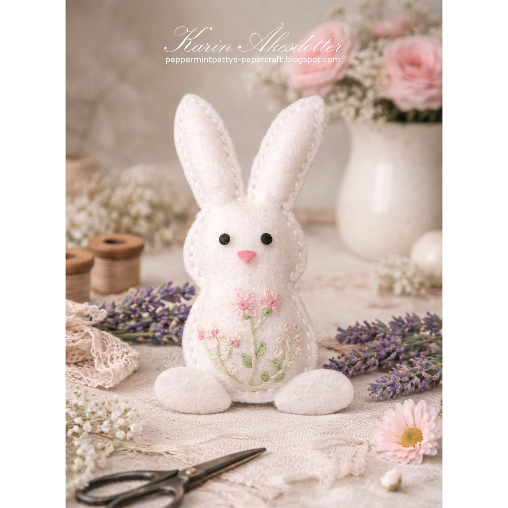 Simon Says Stamp Stitching Bunny Wafer Dies s1111 Beautiful Moments Felt Bunny | color-code:ALT01