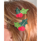 Simon Says Stamp Stitching Holly and Berries Wafer Dies s1101 DieCember Hair Ornaments | color-code:ALT08