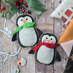 Simon Says Stamp Stitching Penguin Wafer Dies s1103 DieCember Ornaments