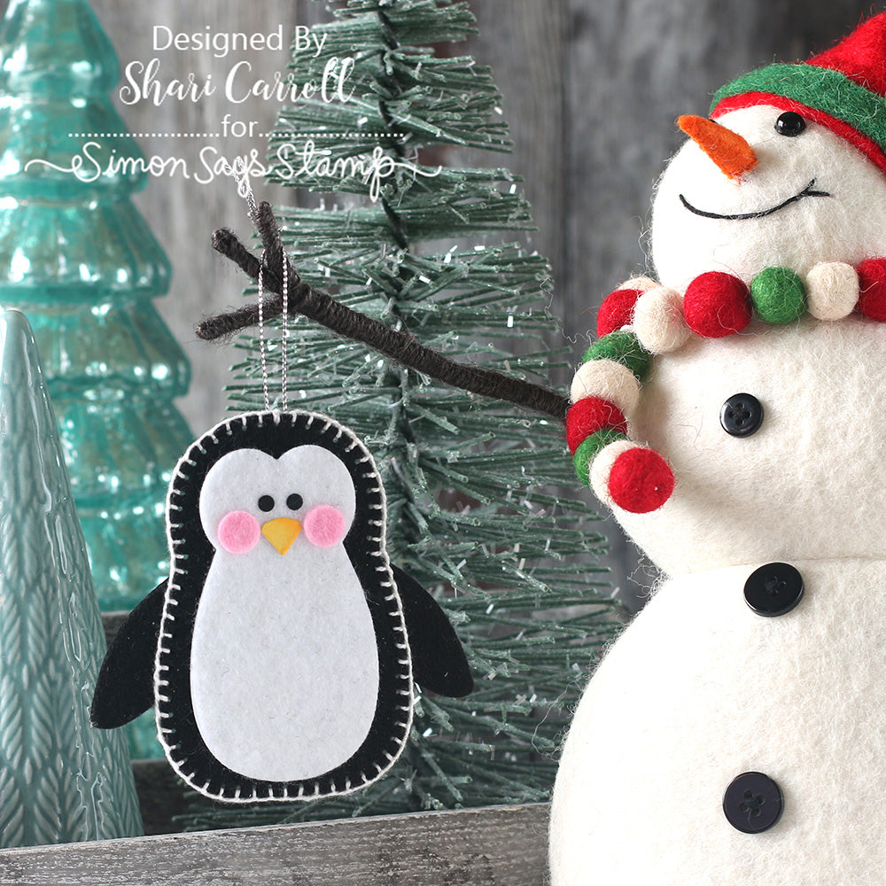 Simon Says Stamp Stitching Wafer Dies Bundle set1129sb DieCember Christmas Ornament