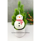 Simon Says Stamp Stitching Snowman Wafer Dies s1102 DieCember Ornament