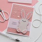 Simon Says Stamp Stitching Bunny Wafer Dies s1111 Beautiful Moments Easter Card