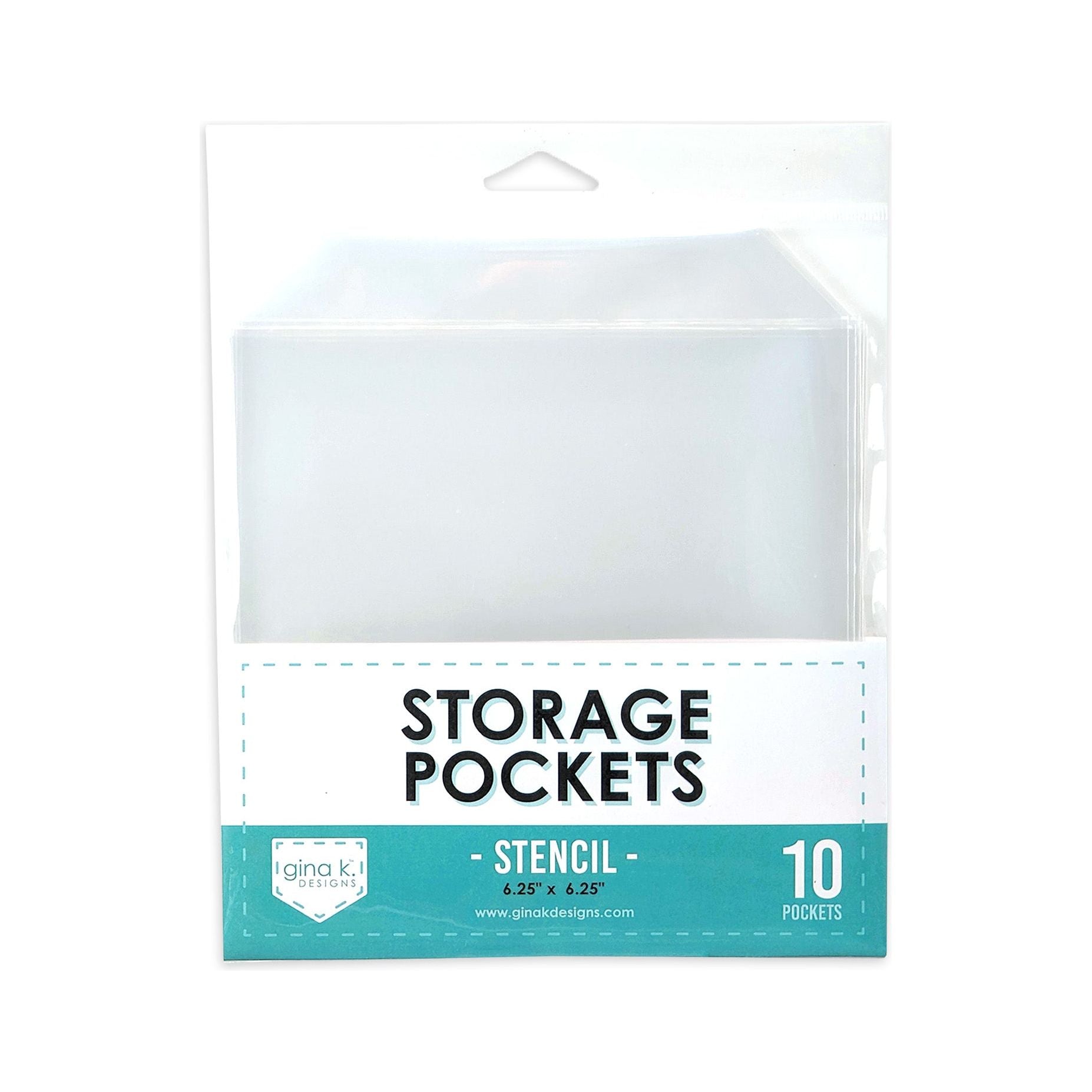 Gina K Designs STENCIL Storage Pockets 0275