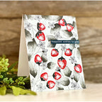 Simon Says Stamp Embossing Folder And Dies Strawberry Fields sfd321 Out Of This World