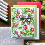 Simon Says Stamp Embossing Folder And Dies Strawberry Fields sfd321 Out Of This World