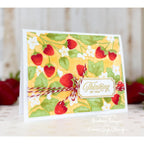 Simon Says Stamp Embossing Folder And Dies Strawberry Fields sfd321 Out Of This World