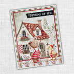 Paper Rose Strawberry Friends Basics 12x12 Paper 34884