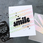 CZ Design Stripped Wafer Dies czd288 DieCember Smile Card | color-code:ALT04