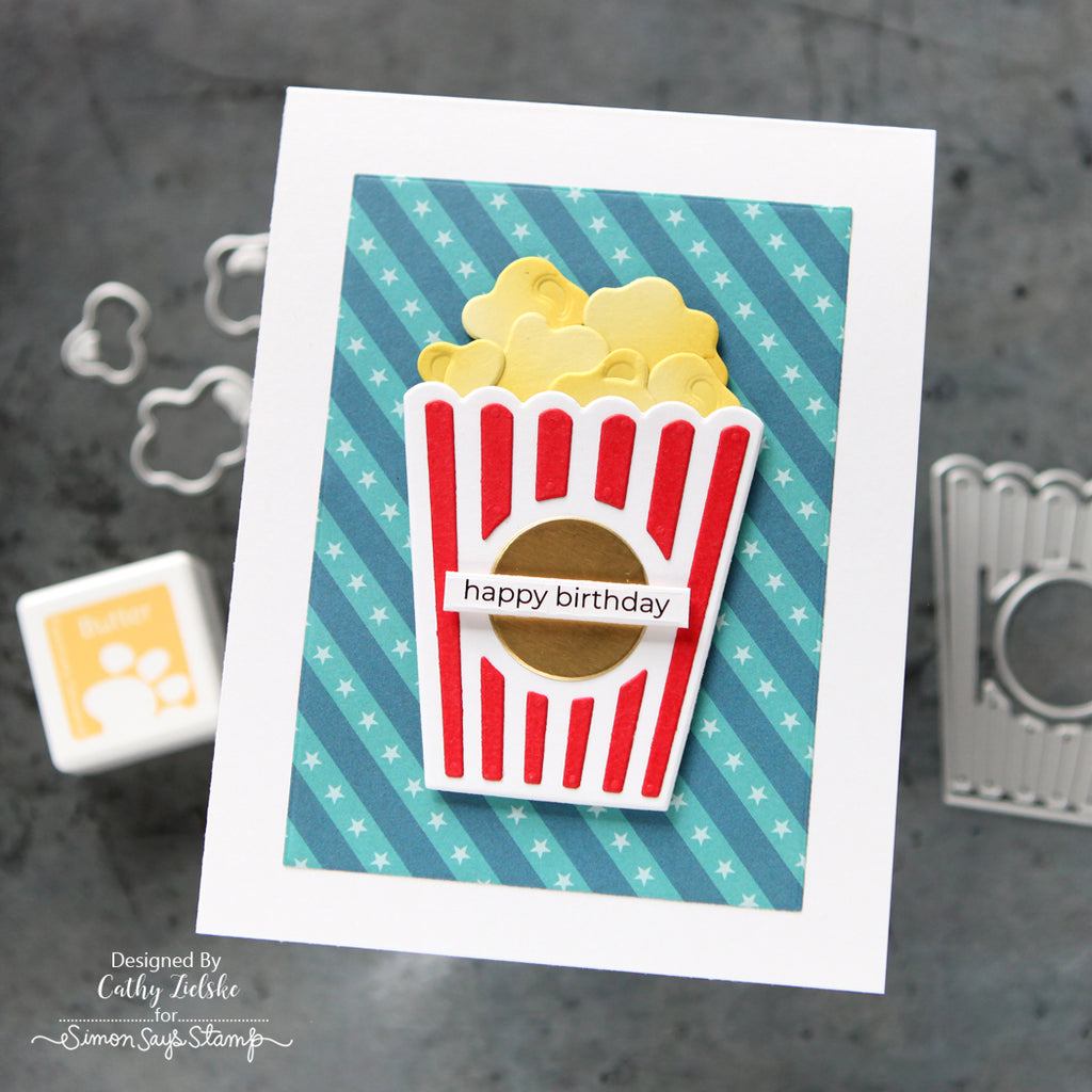 Simon Says Stamp EZ Strips Birthday 1015ez Birthday Card  | color-code:ALT01