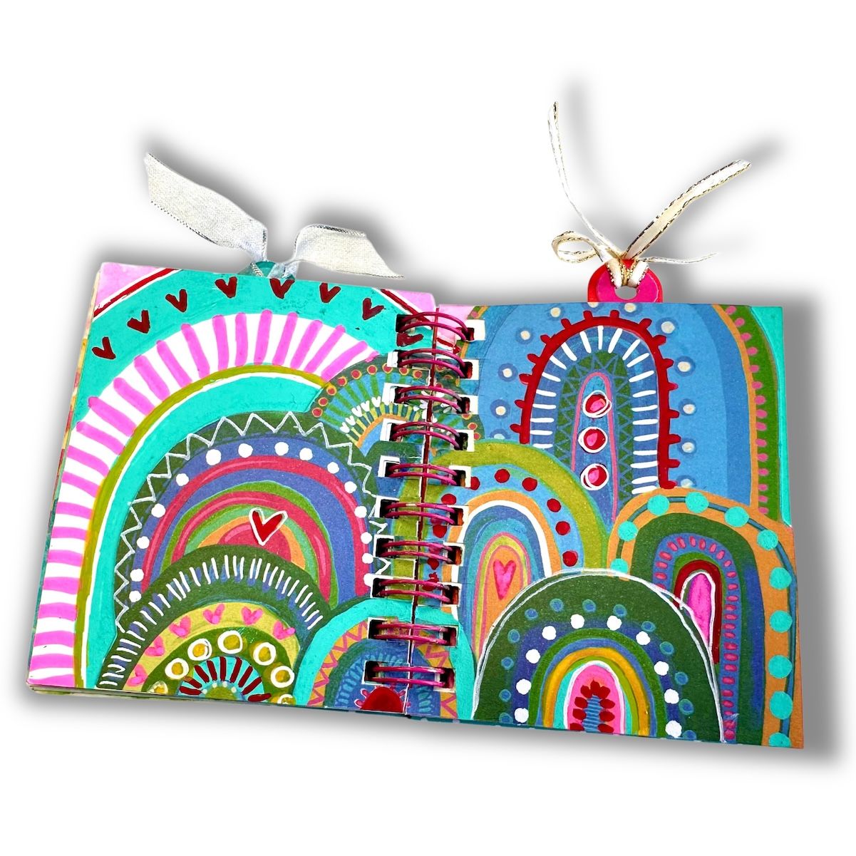 Studio Light ATC Size Journal abm-26-jour30 rainbows
