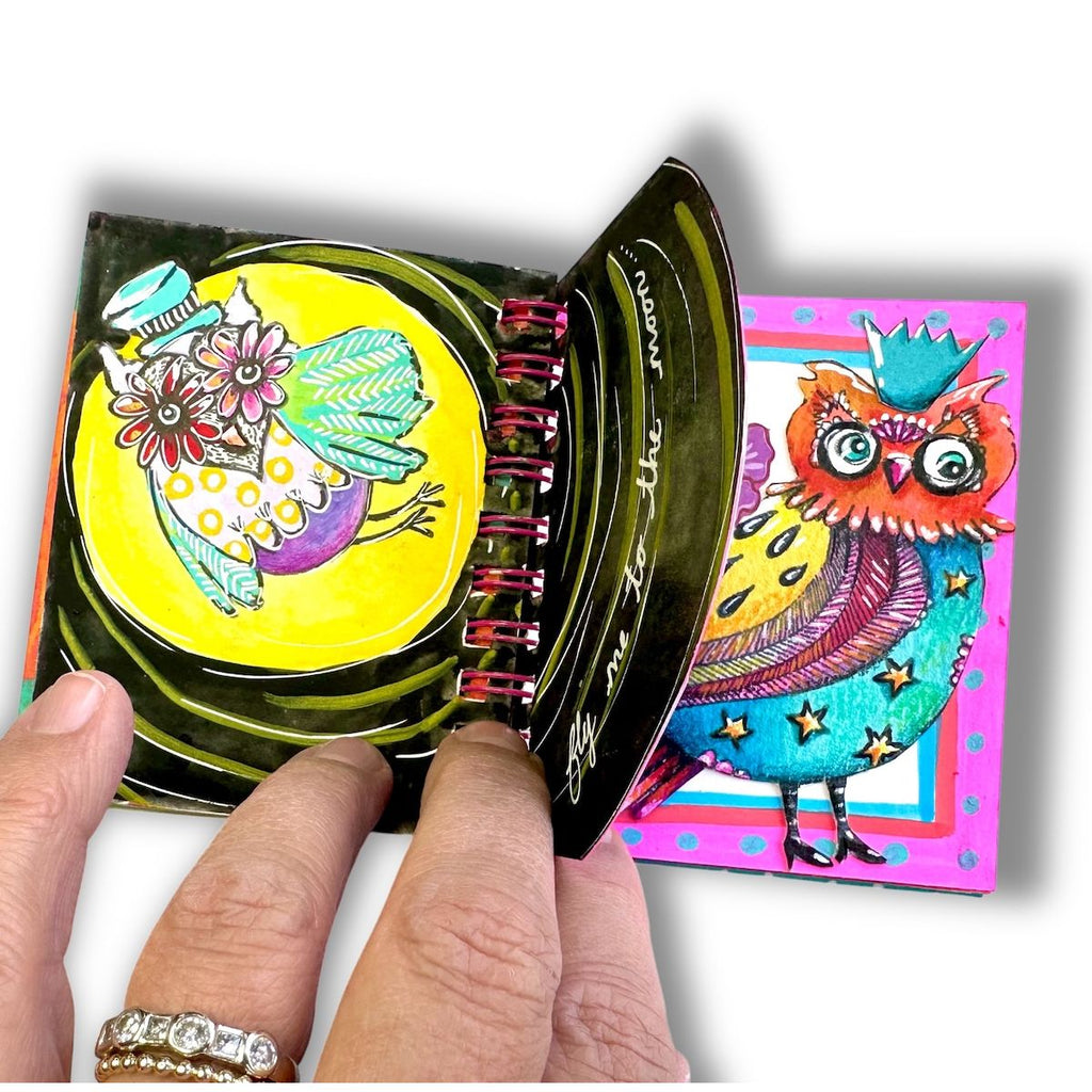Studio Light An Owl Party Clear Stamps abm-26-stamp923 journal