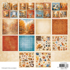 Studio Light Autumn Story essentials Mixed Paper Pad sl-es-dcpp504 inside contents