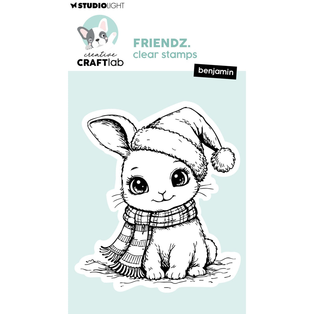 Studio Light Benjamin Friendz Clear Stamp ccl-fr-stamp960