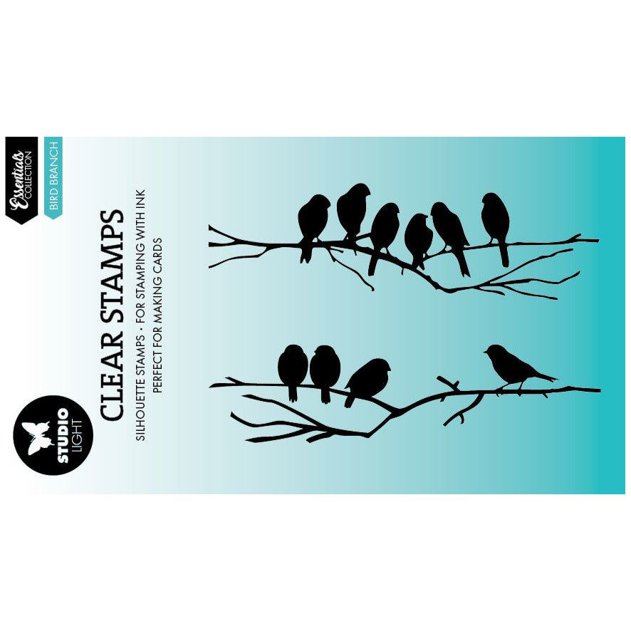 Studio Light Bird Branch Clear Stamps sl-es-stamp785