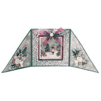 Studio Light Christmas Blush Snowy Frame Dies jma-cb-cd1059 bow