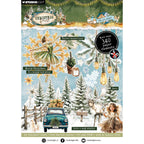 Studio Light Christmas Forest Die Cut Paper Pad Elements sl-cf-dcpp475