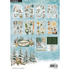 Studio Light Christmas Forest Die Cut Paper Pad Elements sl-cf-dcpp475 stickers
