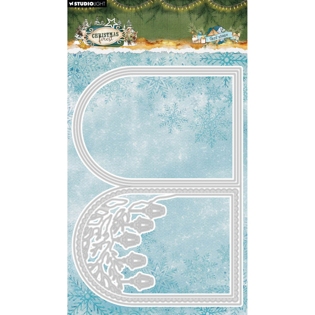 Studio Light Christmas Forest Folded Card Shape Dies sl-cf-cd1111