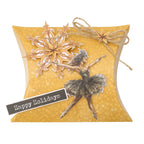 Studio Light Christmas Forest Origami and Backgrounds Paper sl-cf-dpp476 ballerina star background brown bow happy holidays card
