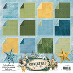 Studio Light Christmas Forest Origami and Backgrounds Paper sl-cf-dpp476 cardstock