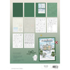 Studio Light Christmas Sweet Stories Card Making Pad sl-ss-cmp44 contents inside