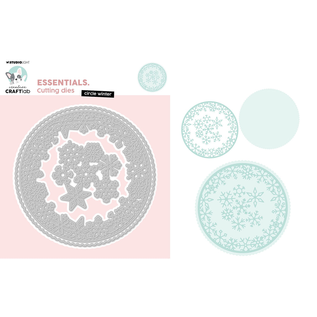 Studio Light Circle Winter Essentials Dies ccl-es-cd983