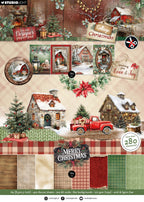 Studio Light Cottage Christmas Die-Cut Paper Pad sl-cc-dcpp483