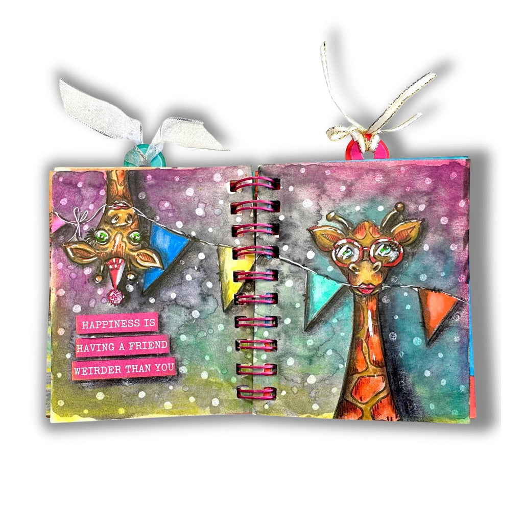 Studio Light Dazzling Giraffes Clear Stamps abm-26-stamp920 happiness