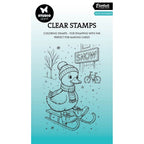 Studio Light Duck on a Sleigh Essentials Clear Stamp sl-es-stamp899