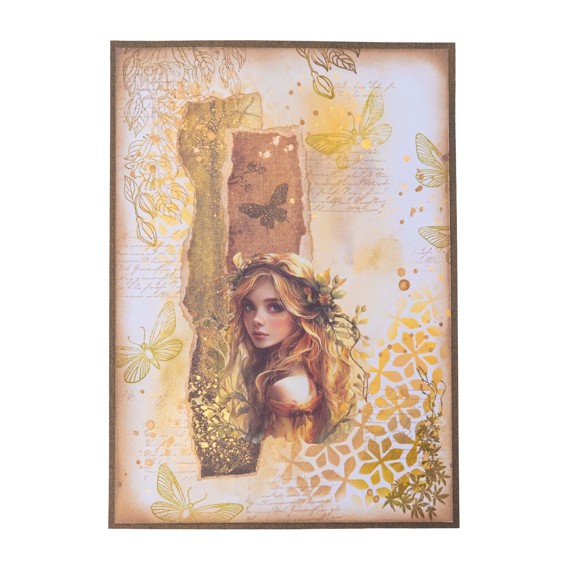Studio Light Enchanted Fairytale Collage 8x8 Paper Pad sl-ef-cpp468 fairy