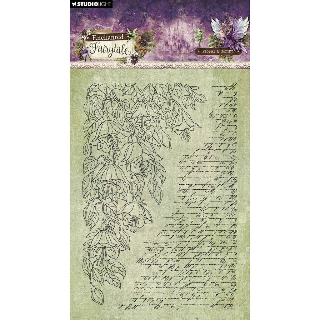 Studio Light Floral and Script Clear Stamps sl-ef-stamp940