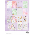 Studio Light Flowers Essentials Die-Cut Paper Pad sl-es-dcpp413 back of product