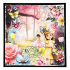 Studio Light Fluttering Flowers Collage Paper Pad sl-es-cpp375 swing