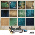 Studio Light Gearhead's Workshop 8x8 Background Paper Pad sl-gw-dpp470 sheets