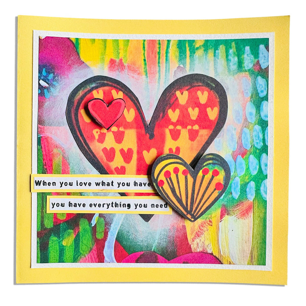 Studio Light Golden Oldie Mixed Paper Pad abm-26-mpp454 hearts