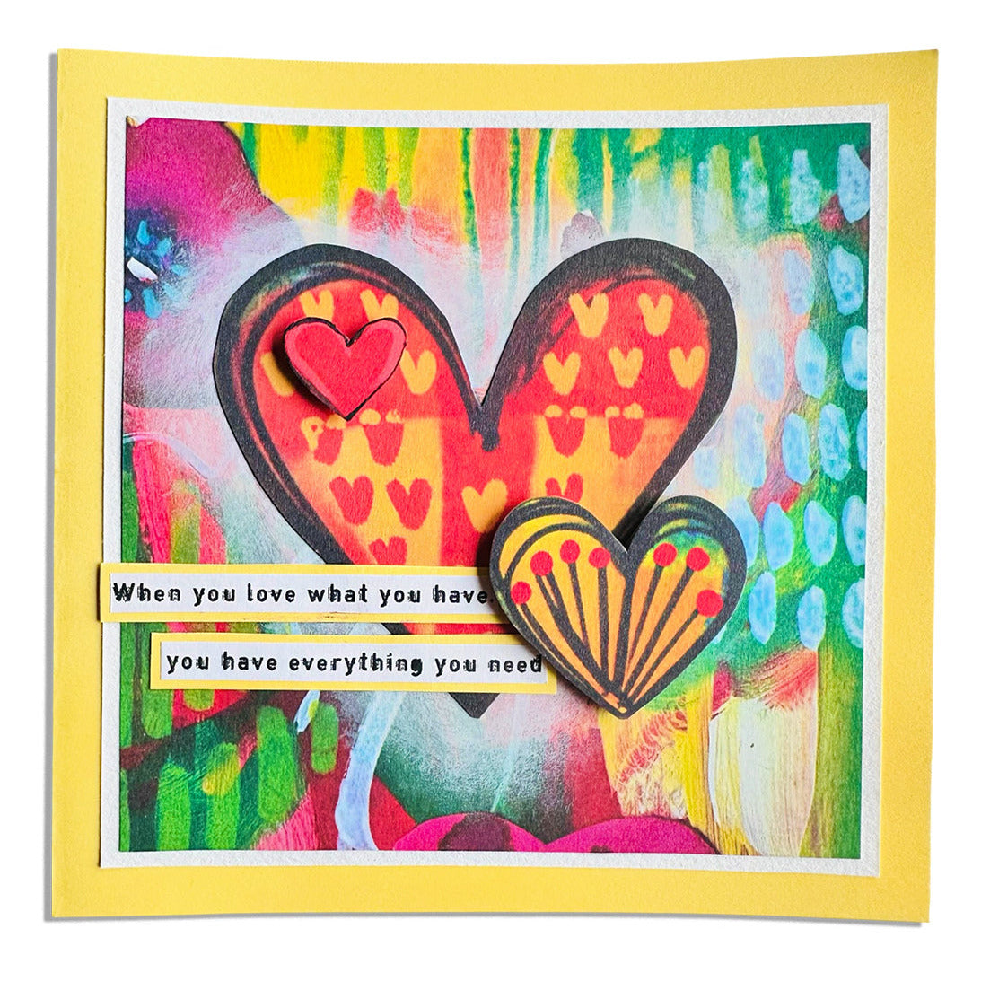 Studio Light Golden Oldie Mixed Paper Pad abm-26-mpp454 hearts