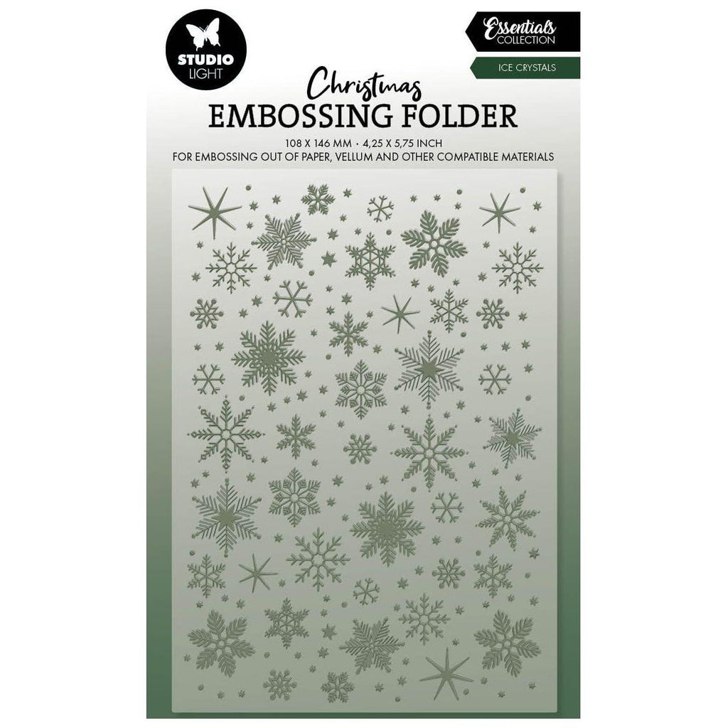 Studio Light Ice Crystals Embossing Folder sl-es-emb21