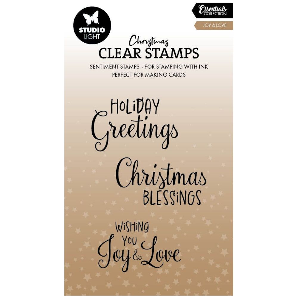 Studio Light Joy and Love Clear Stamps sl-es-stamp852