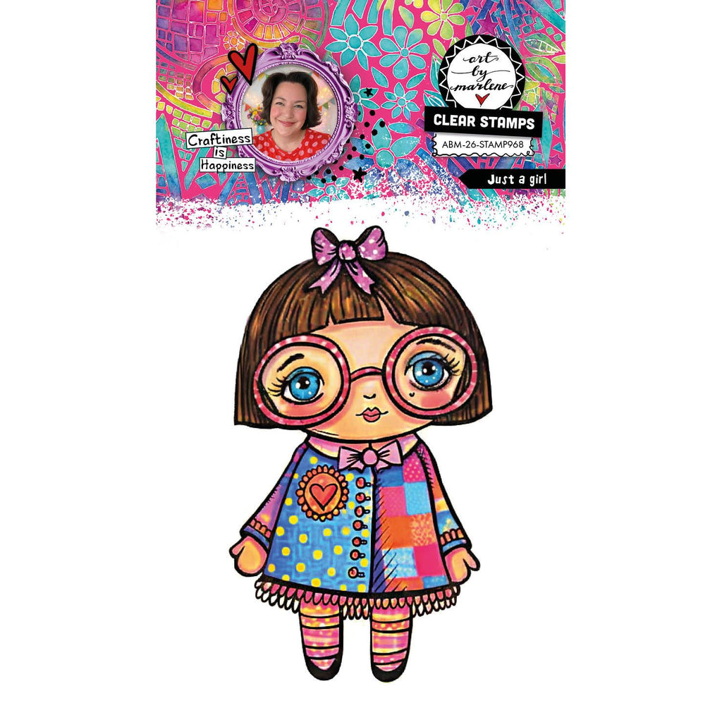 Studio Light Just A Girl Clear Stamp abm-26-stamp968