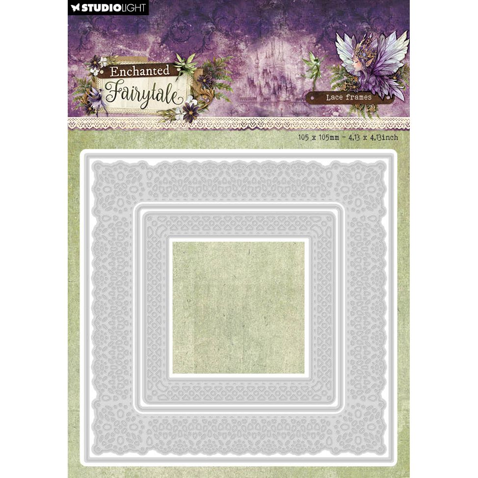 Studio Light Lace Frames Square Dies sl-ef-cd1102