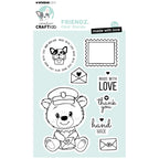 Studio Light Made With Love Friends Clear Stamps ccl-fr-stamp709
